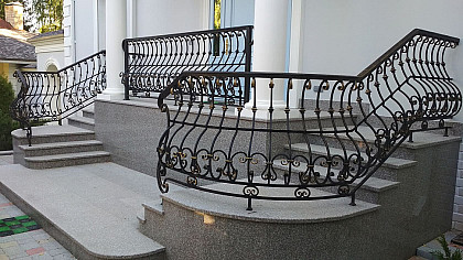 Кованые перила