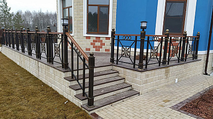 Кованые перила