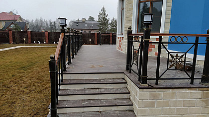 Кованые перила