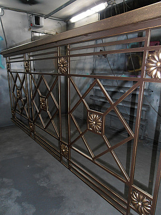Кованые перила