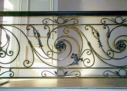 Кованые перила