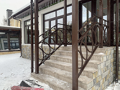 Кованые перила