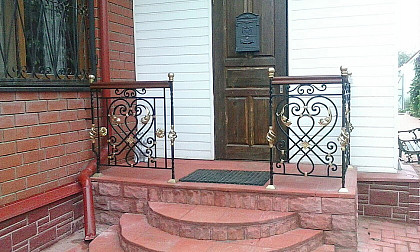 Кованые перила