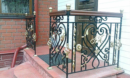 Кованые перила