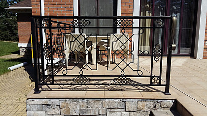 Кованые перила