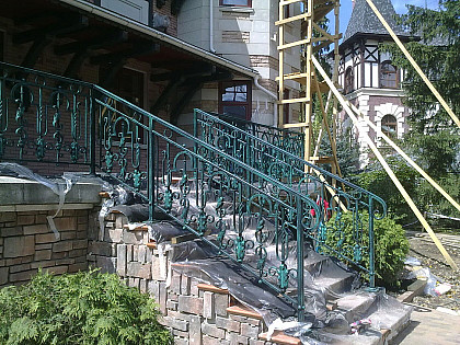 Кованые перила