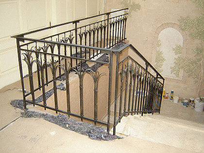Кованые перила