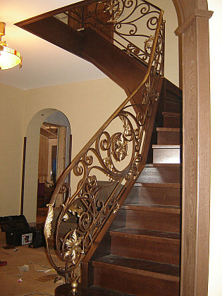 Кованые перила