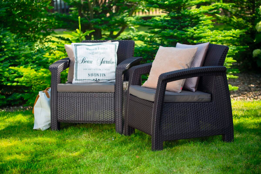 Комплект уличной мебели Keter Corfu Russia duo