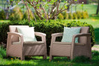 Комплект уличной мебели Keter Corfu Russia duo