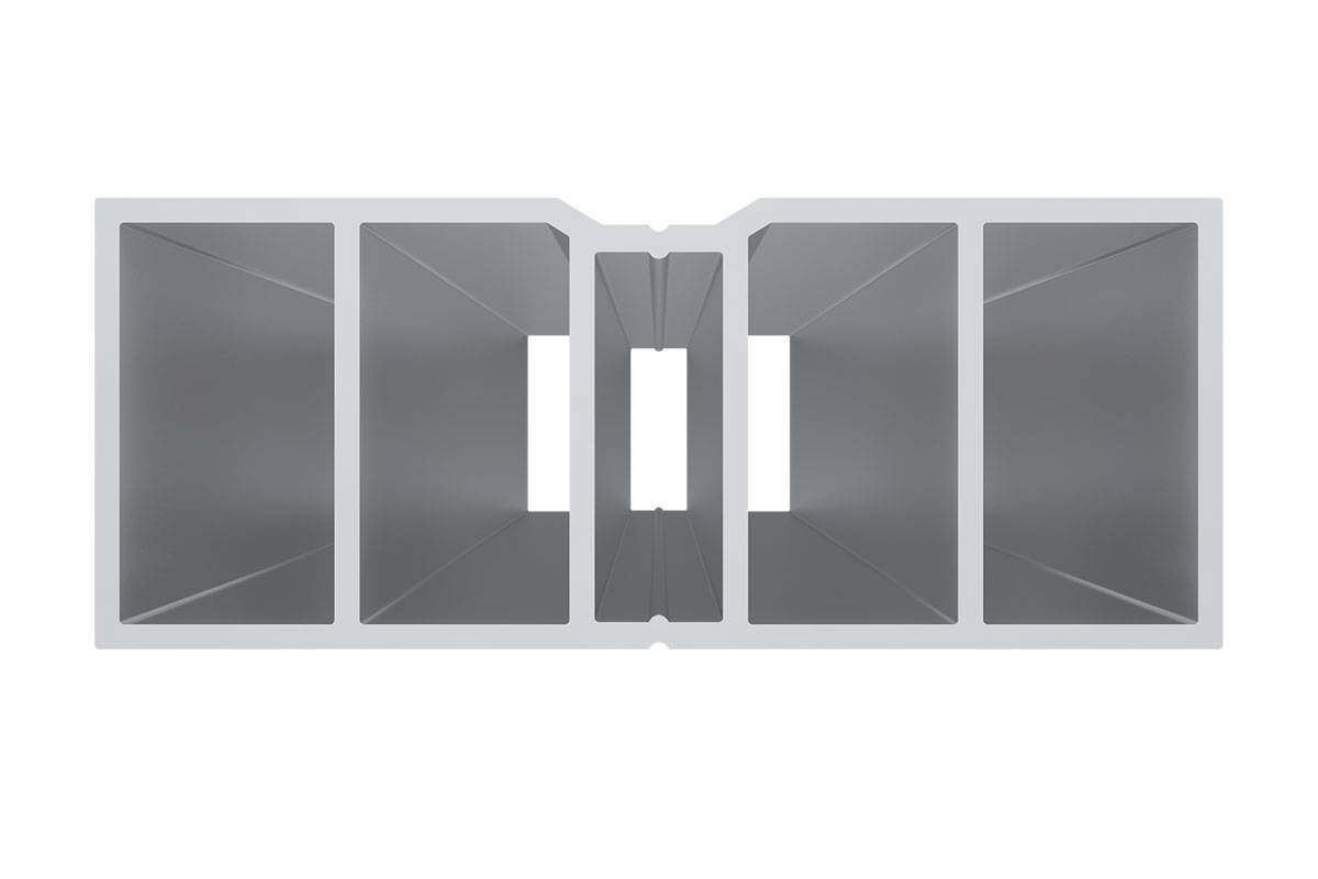Алюминиевая лага HILST JOIST SLIM 50x20x4000 мм