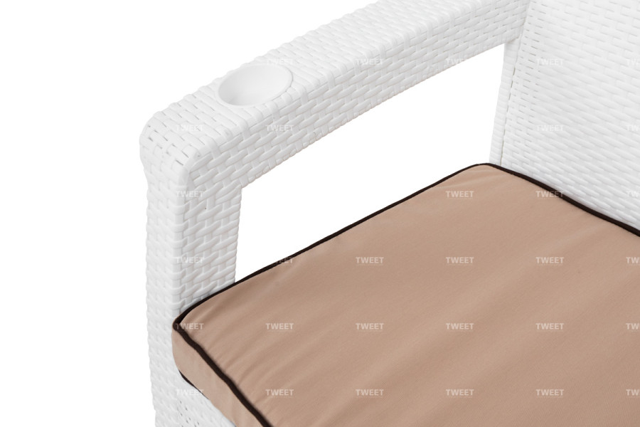 Диван Tweet 3-х местный | цвет: белый