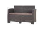 Диван B:Rattan Arizona 2-х местный | цвет: венге