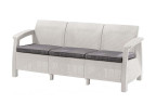Диван Keter Corfu Love Seat Max 3-х местный | цвет: белый