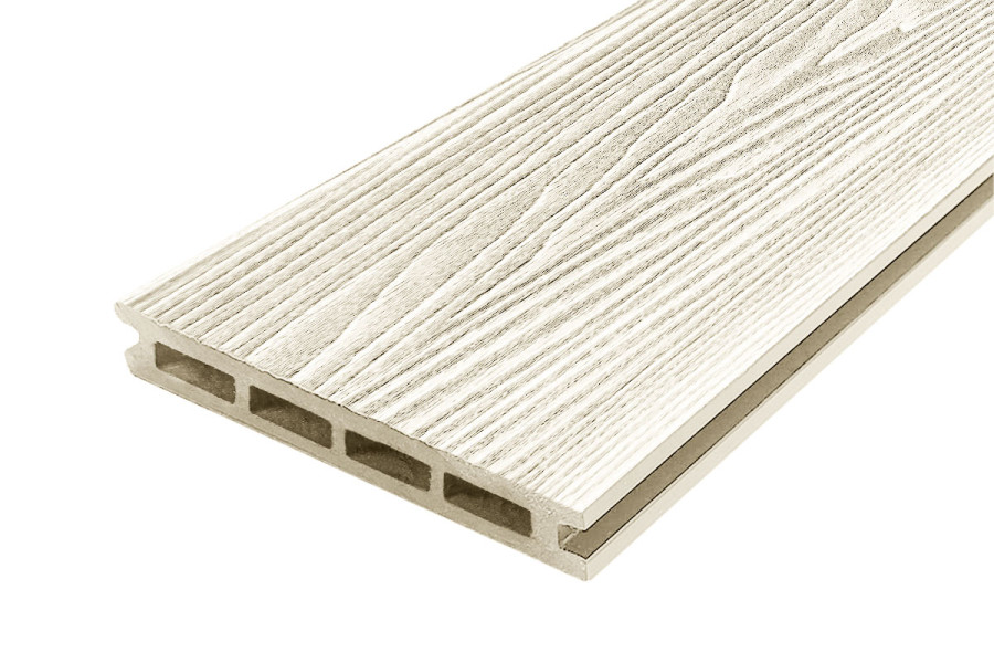 Террасная доска NauticPrime Esthetic Wood Light | Цвет: Слоновая кость