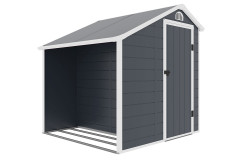 Сарай-дровница пластиковый Black Fox Modernist D