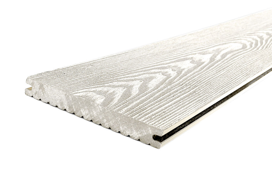 Террасная доска Holzhof Solid | Цвет: Слоновая кость