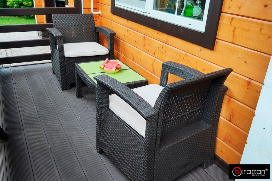 Комплект уличной мебели B:Rattan Comfort 3