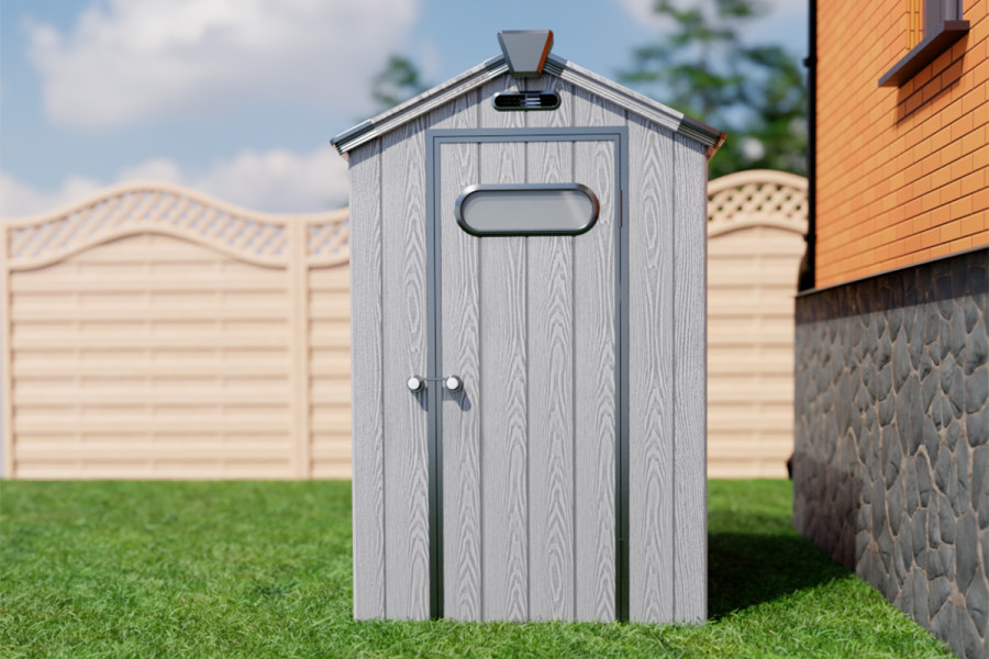 Сарай пластиковый Black Fox Summit 2,3