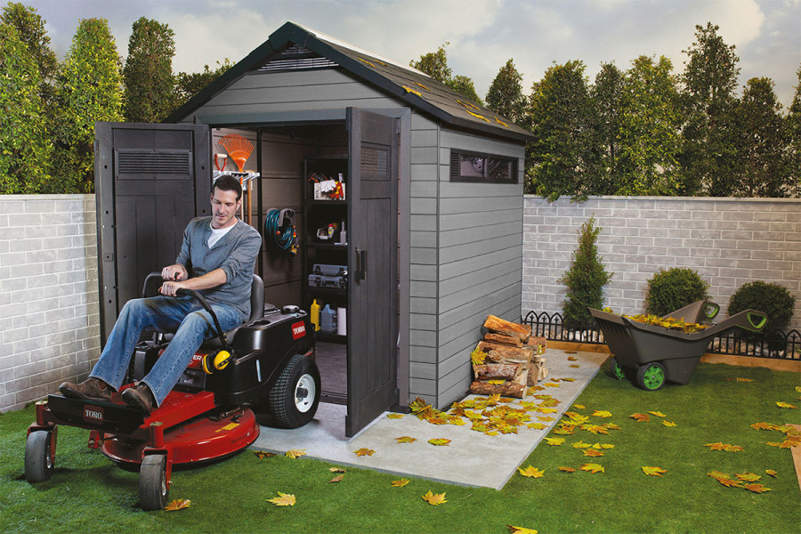 Пластиковый сарай Keter Fusion 757