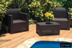 Комплект уличной мебели B:Rattan Nebraska Terrace Set