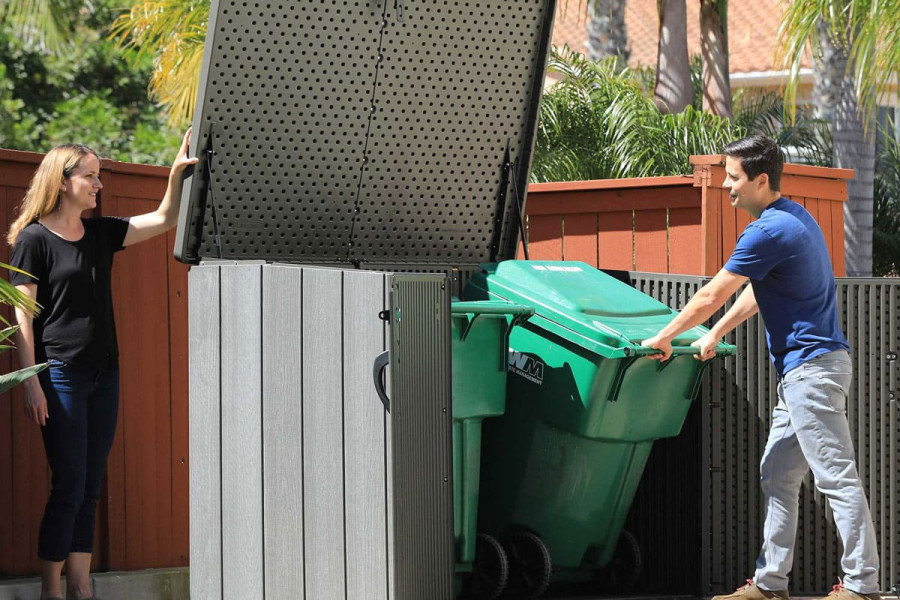 Ящик пластиковый LifeTime WoodLook