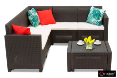 Комплект уличной мебели B:Rattan Nebraska Corner Set