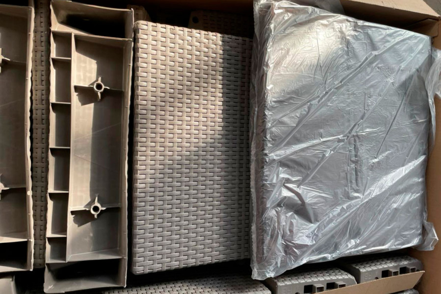 Комплект уличной мебели Keter Corfu Russia Fiesta | цвет: капучиноa