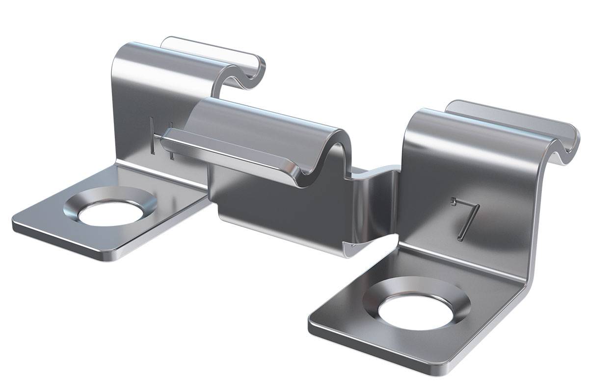 Клипса HILST Premium 3D 7 мм (упаковка 100 шт.)