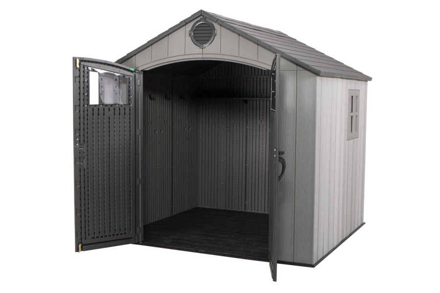 Сарай пластиковый LifeTime WoodLook 8x7.5