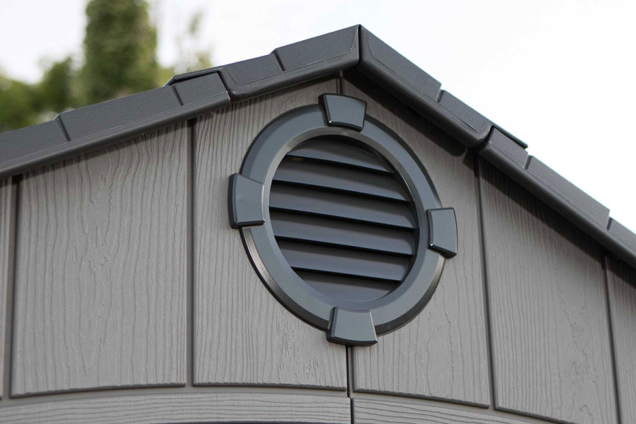 Сарай пластиковый LifeTime WoodLook 8x7.5