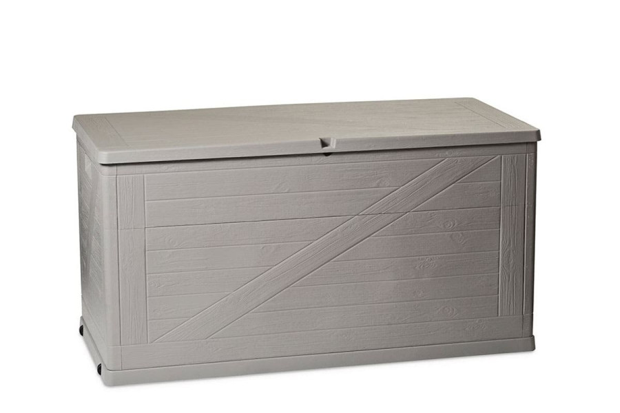 Сундук пластиковый Toomax WoodLine 420л | цвет: серый
