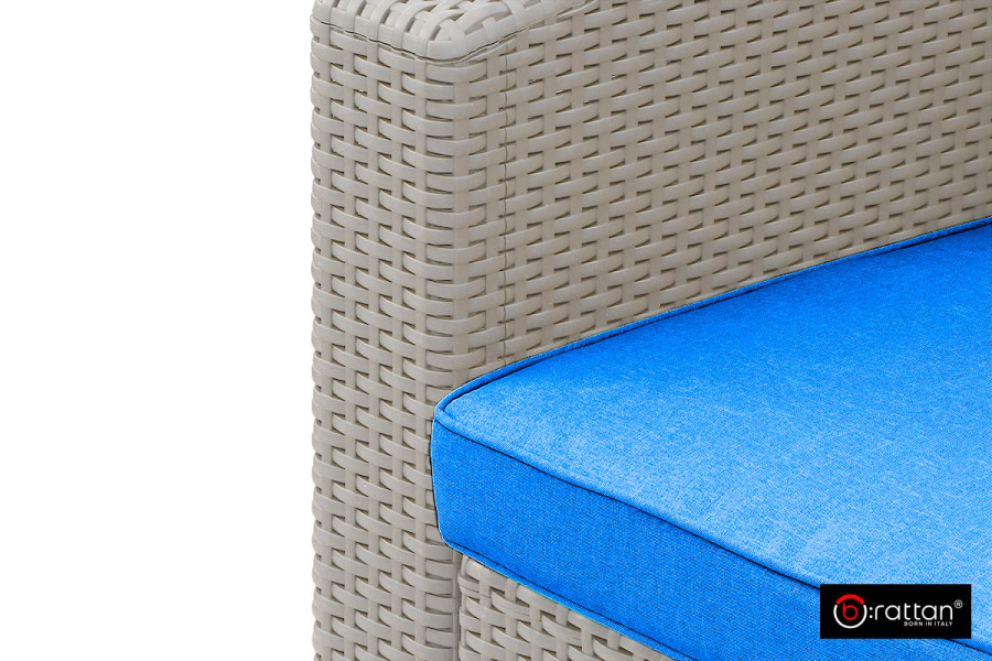 Комплект уличной мебели Rattan Premium 5 | цвет: серый