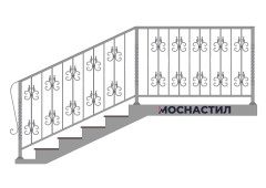 Кованые перила Арт. 1021