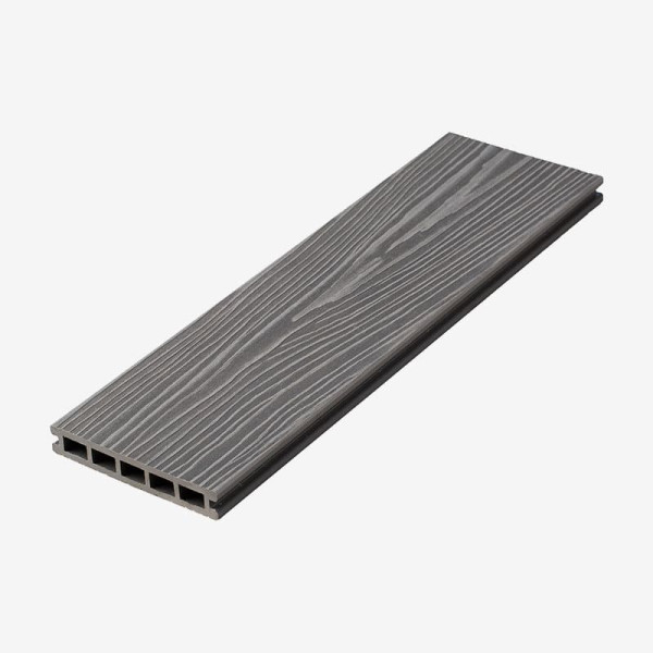 Террасная доска Rusdecking UnoDeck Ultra | цвет: серый