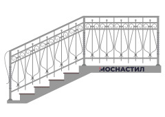 Кованые перила Арт. 1028