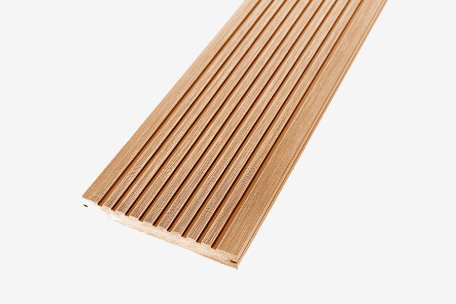 Террасная доска RusDecking UnoDeck Solid | цвет: орех