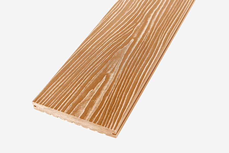 Террасная доска RusDecking UnoDeck Solid | цвет: орех