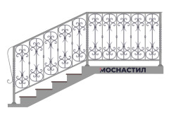 Кованые перила Арт. 1034