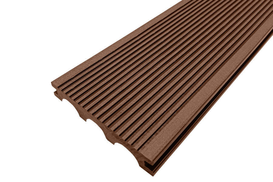 Террасная доска дпк Darvolex полнотелая 150х24