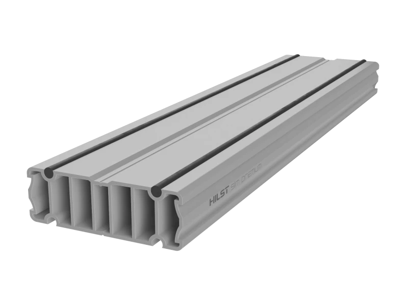 Алюминиевая лага для террасной доски Hilst Slim Premium 60*20мм