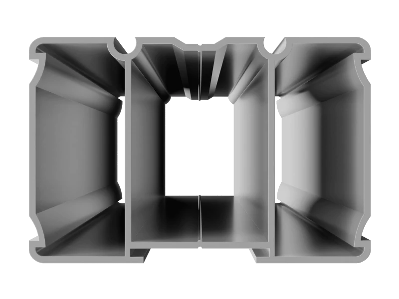 Алюминиевая лага для террасной доски Hilst Pro Premium 60*40мм