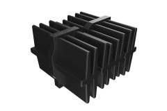 Пластиковый соединитель HILST connect 3D для лаги Hilst Professional 60*40мм