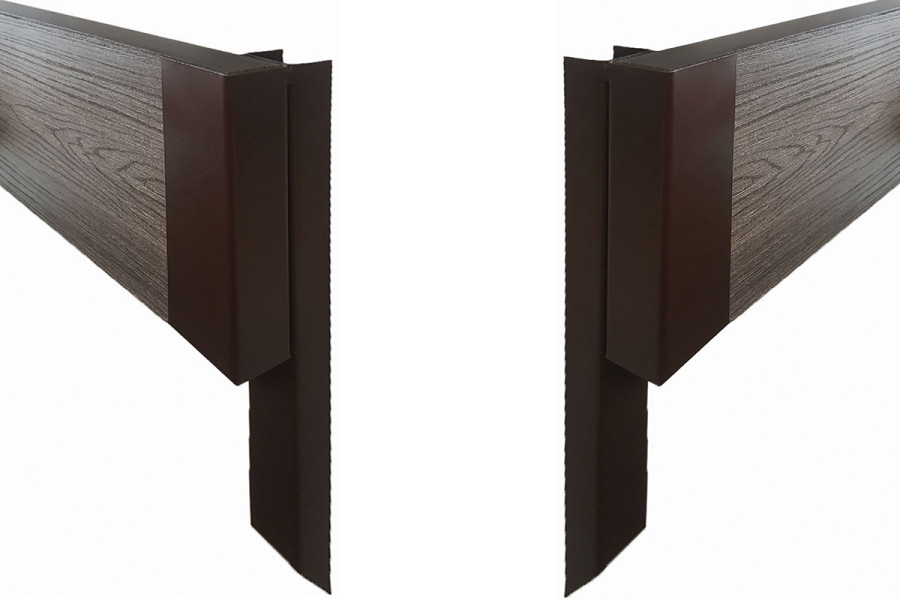 Металлический угол для клумбы 225*30мм