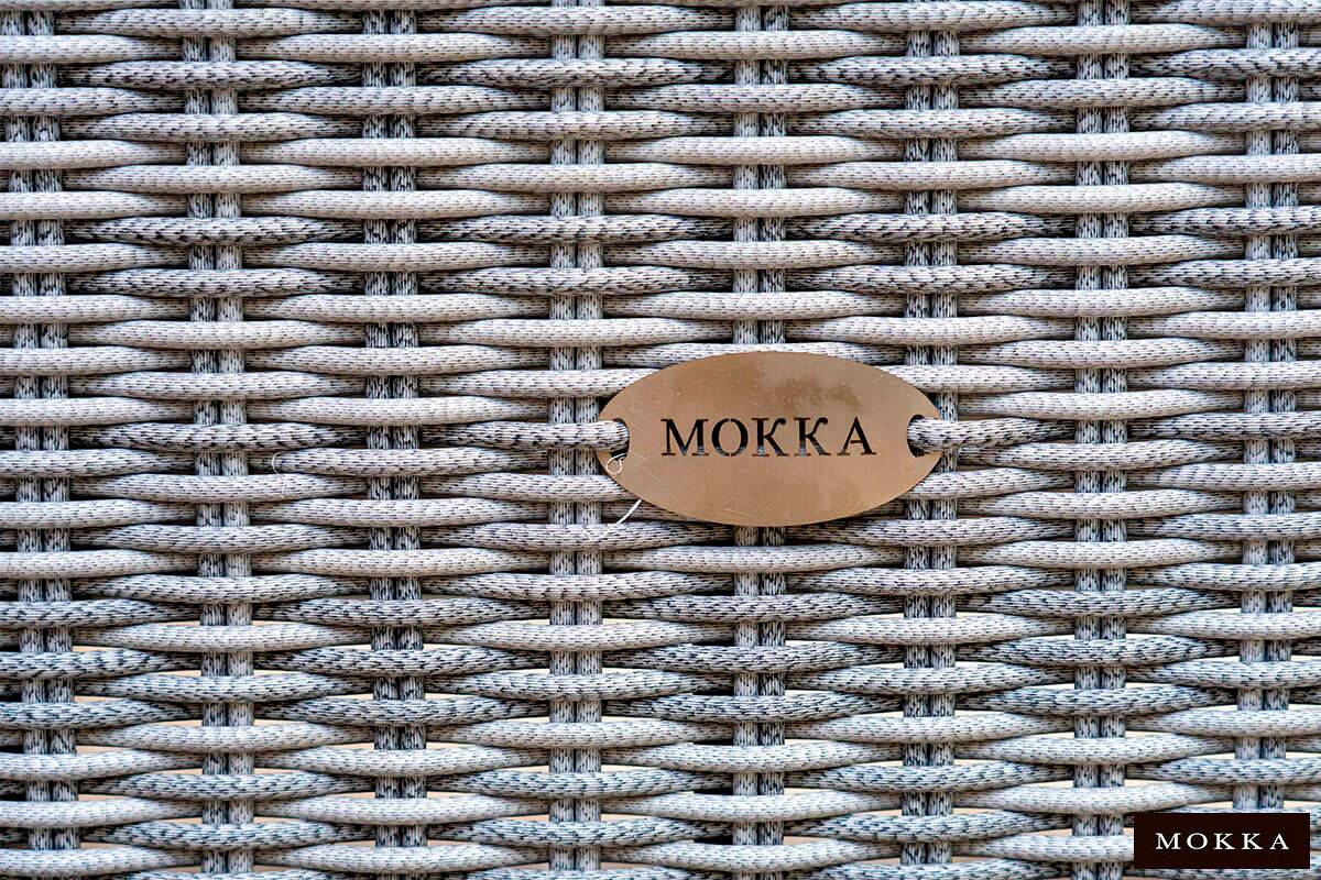 Комплект мебели из искусственного ротанга MOKKA БЕЛЛА (BELLA) большой, серый