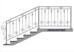 Кованые перила Арт. 1042