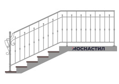 Кованые перила Арт. 1045