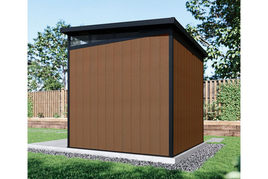 Сарай из ДПК Defender 4.24