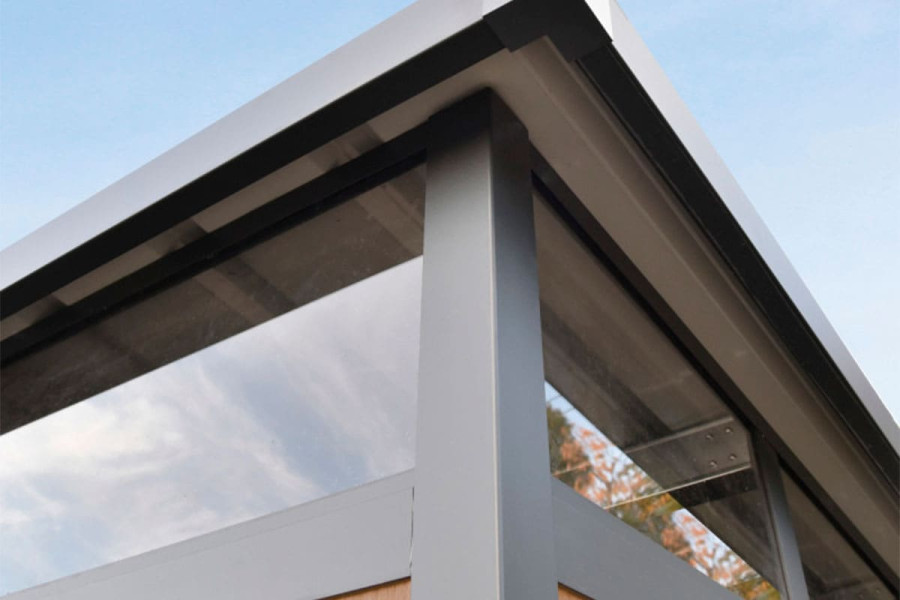 Сарай из ДПК Defender 4.24