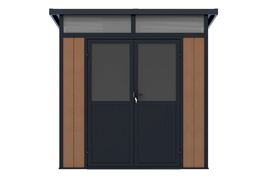 Сарай из ДПК Defender 4.24